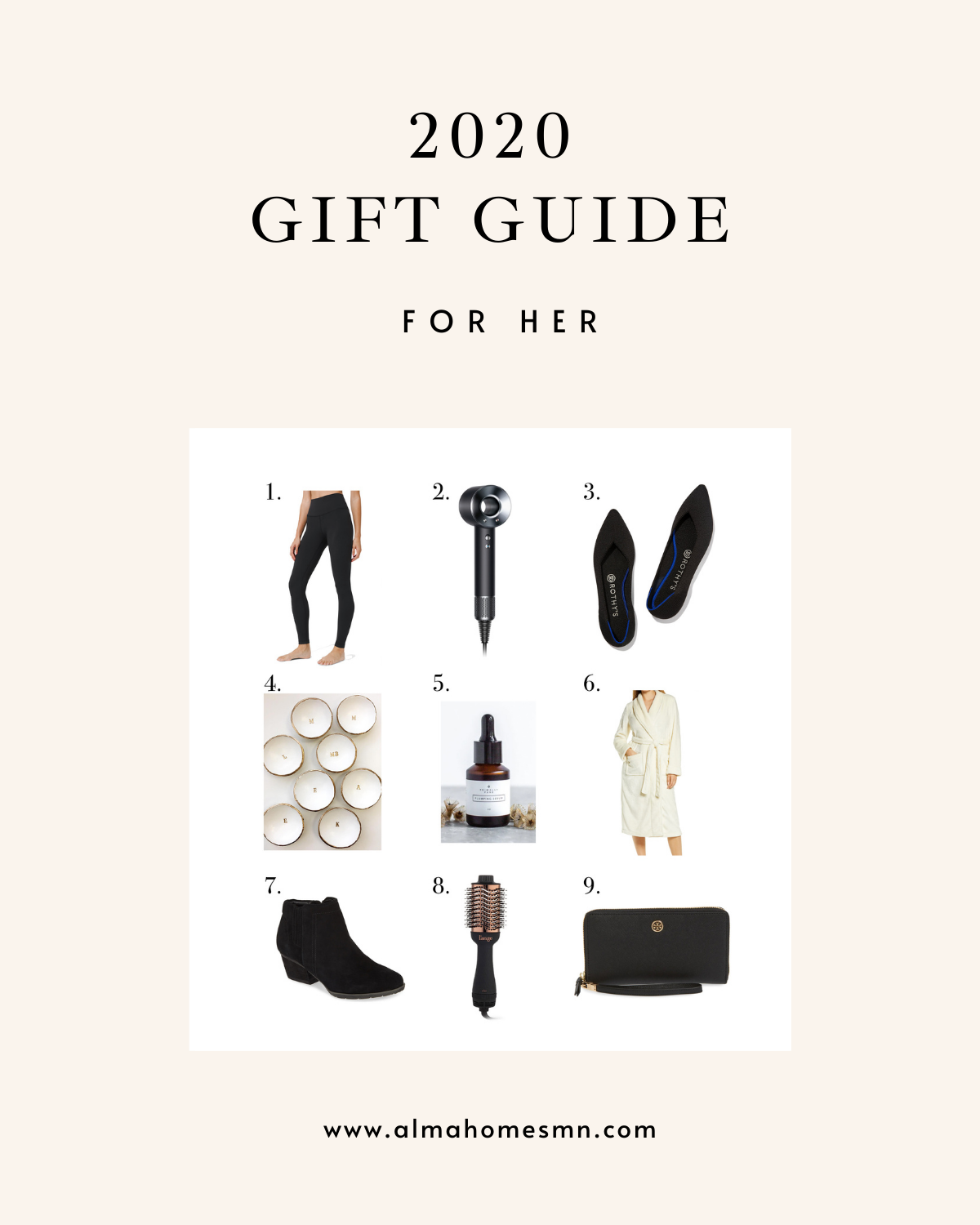 2020 Gift Guide for Her
