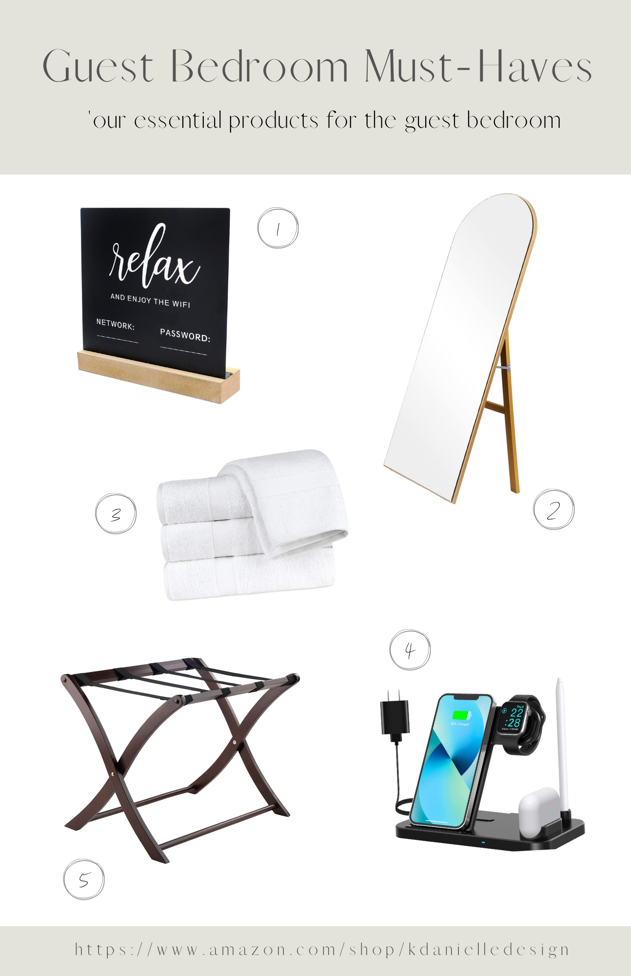Guest Bedroom Must-Haves From Amazon
