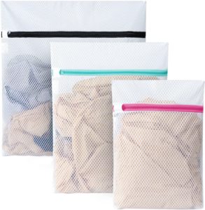 BAGAIL Set of 3 Honeycomb Mesh Laundry Bags