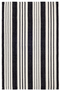 BIRMINGHAM BLACK INDOOR/OUTDOOR RUG